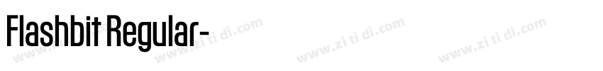 Flashbit Regular字体转换 Flashbit Regular字体转换